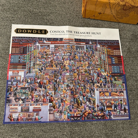 Dowdle Puzzles Costco Wholesale The Treasure Hunt 500 Pieces Puzzle - Picture 5 of 5